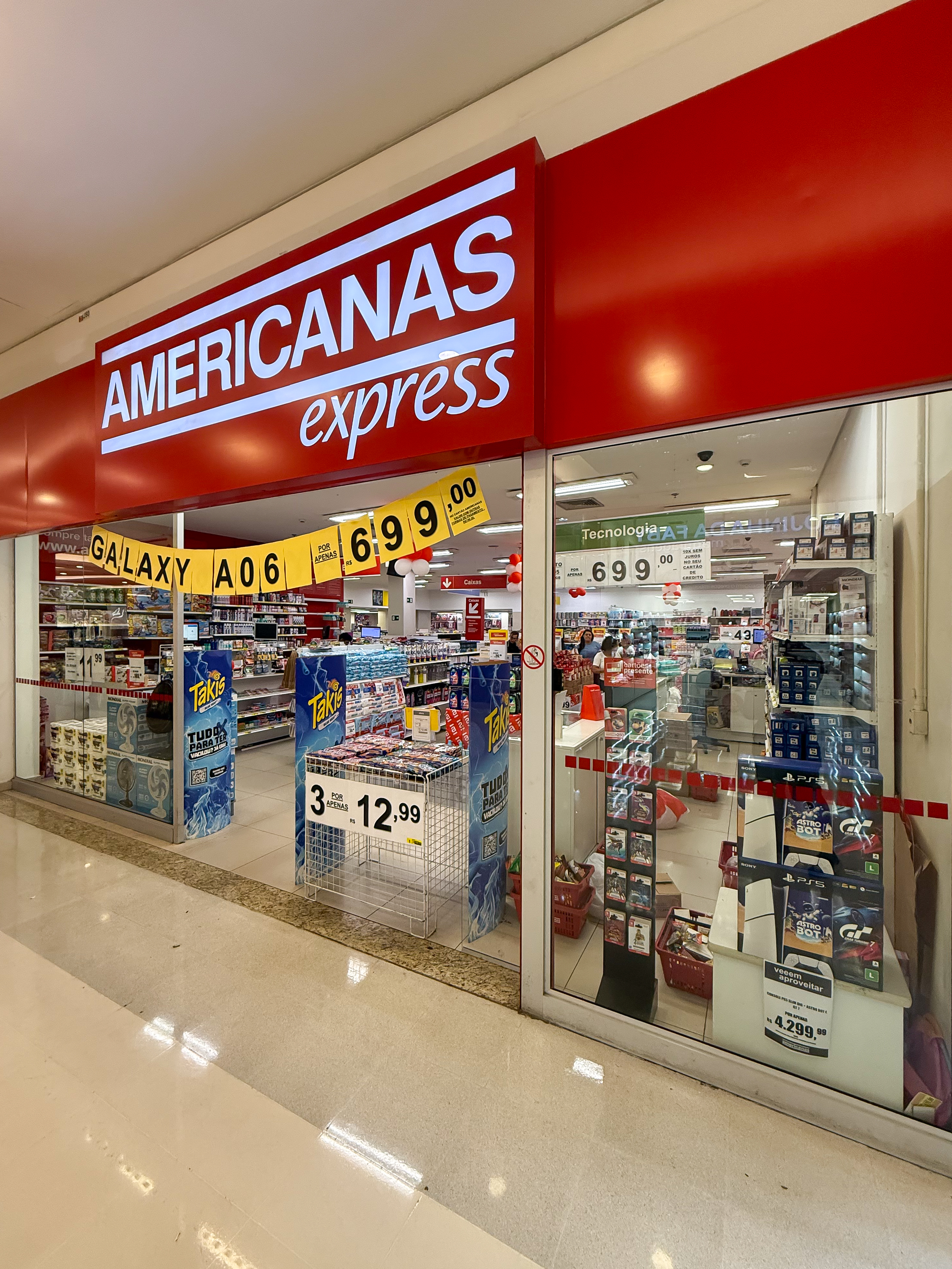 Logo da loja americanas express