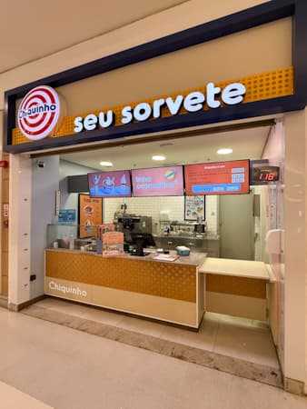 Logo da loja chiquinho sorvetes