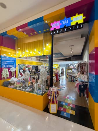 Logo da loja container baby & kids