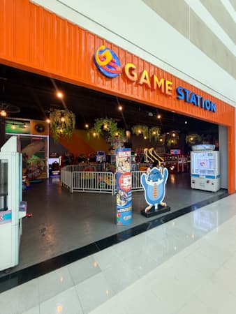 Logo da loja game station