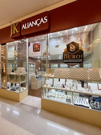 Logo da loja jk alianças