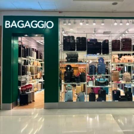 Imagem de interna da loja bagaggio
