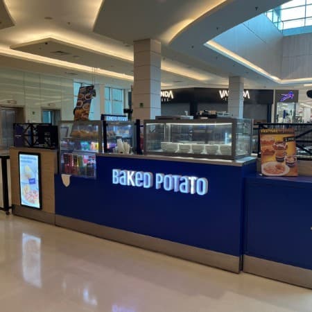 Imagem de interna da loja baked potato