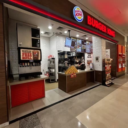 Logo da loja burger king