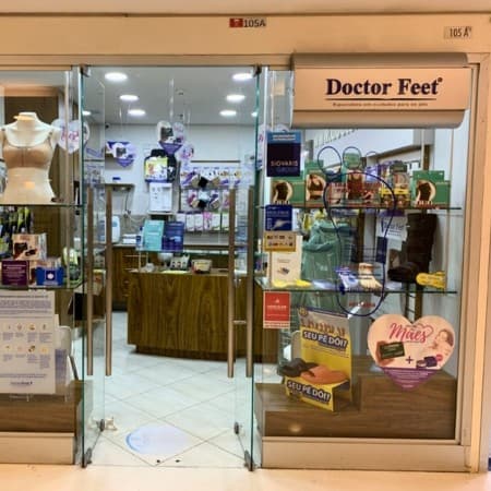 Imagem de interna da loja doctor feet
