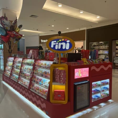 Imagem de interna da loja fini