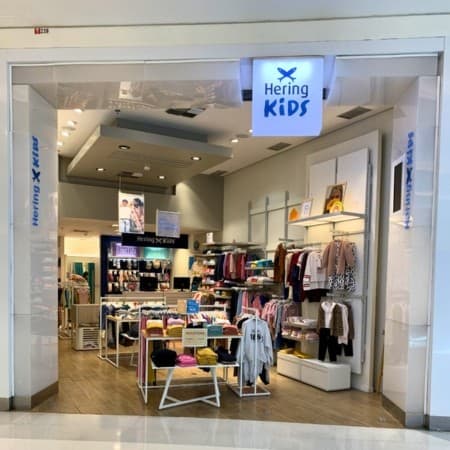 Logo da loja hering kids