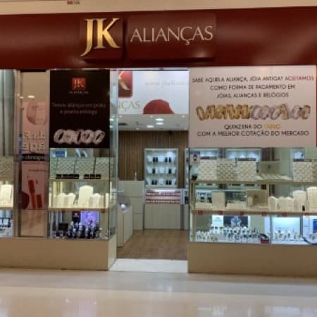 Logo da loja jk alianças
