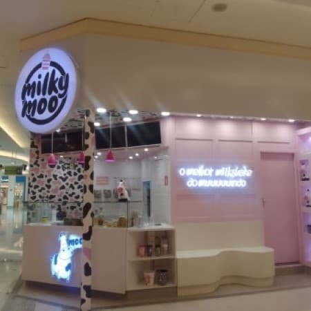 Logo da loja milky moo