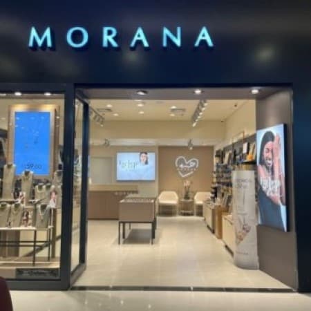 Imagem de interna da loja morana