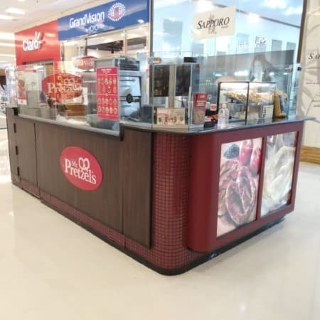 Logo da loja mr pretzels