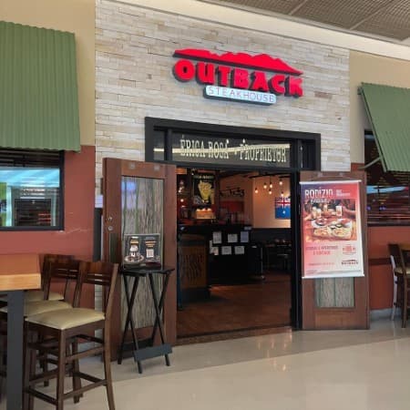 Logo da loja outback steakhouse