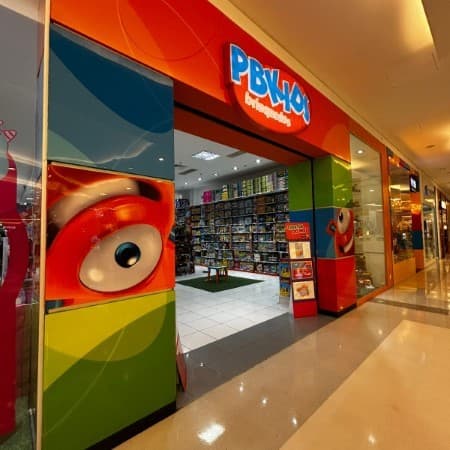 Imagem de interna da loja pb kids