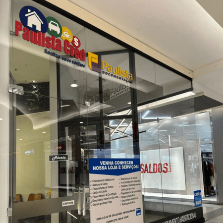 Logo da loja paulista cred