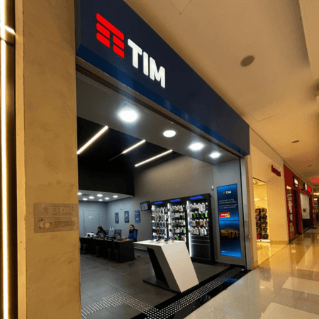 Logo da loja tim