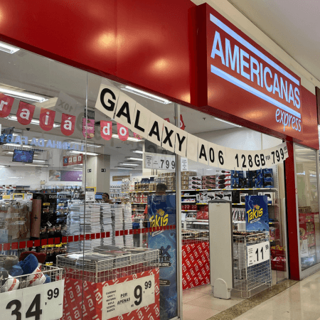 Logo da loja americanas express