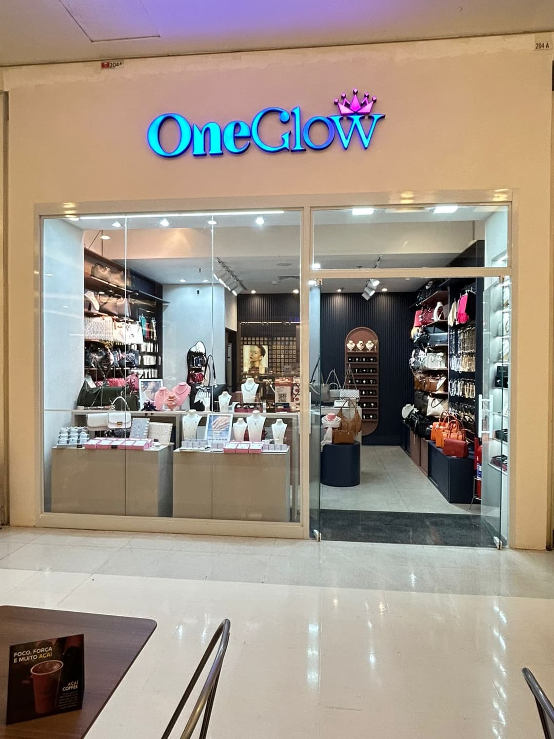 Logo da loja one glow